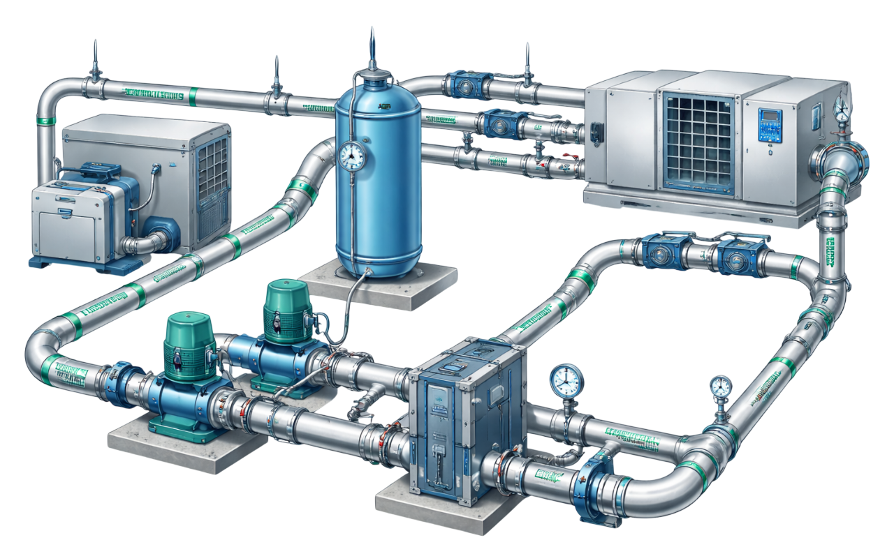 Hot Water & Heating Piping